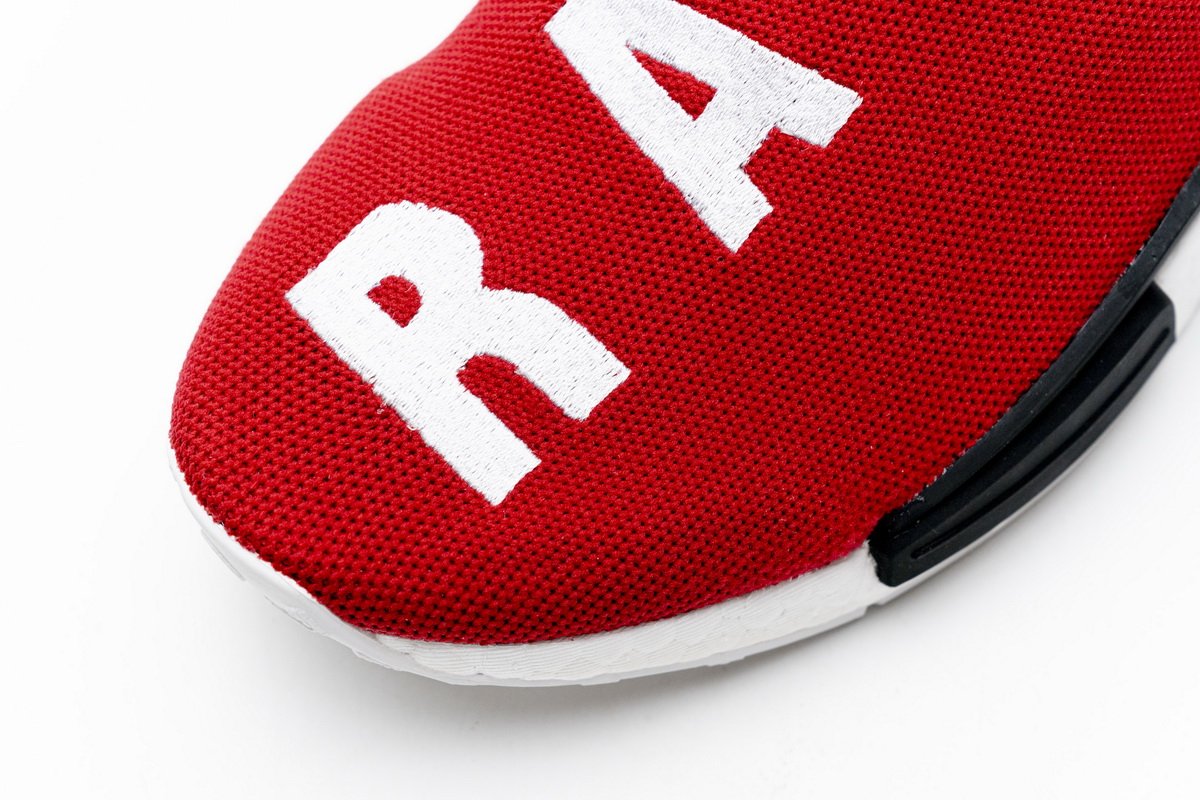 pharrell williams x Ad*s nmd human race “red” real boost bb0616