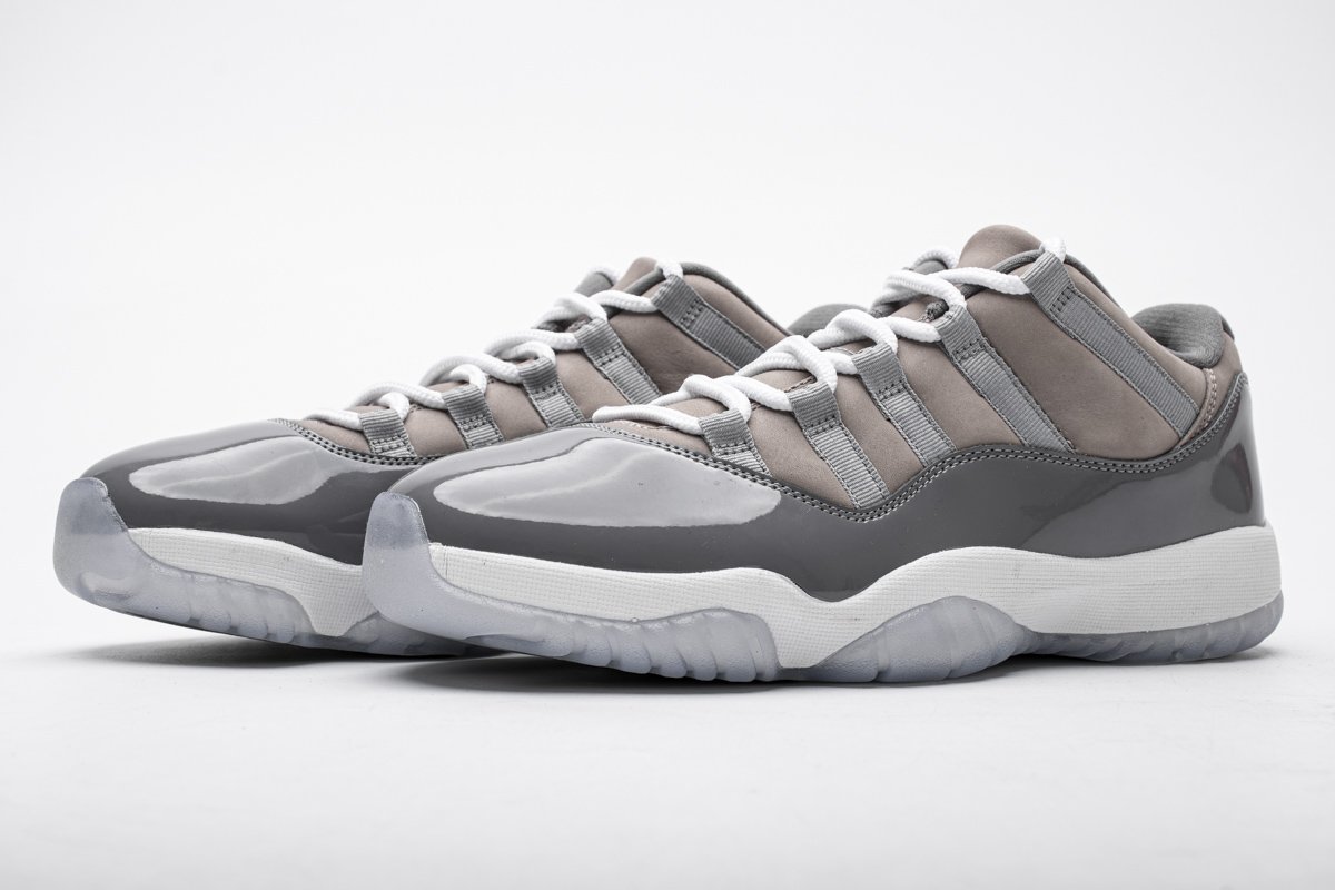 528895-003 Air Jordan 11 Retro Low Cool Grey