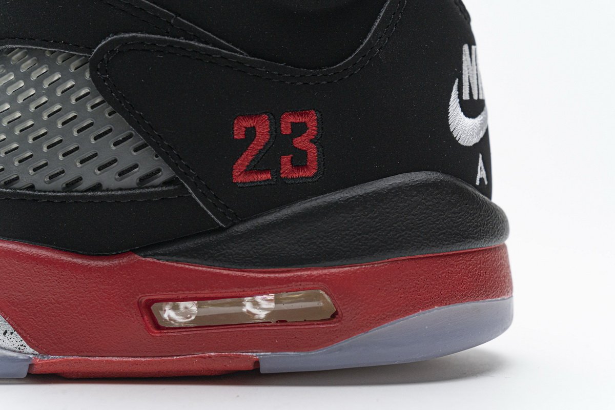 CZ1786-001 Air Jordan 5 Retro Top 3 Black