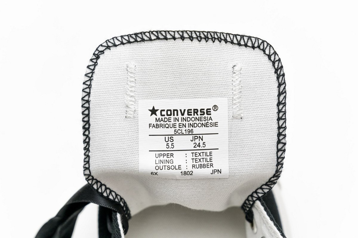 5CL196 Converse All Star Plts Satipoin Black