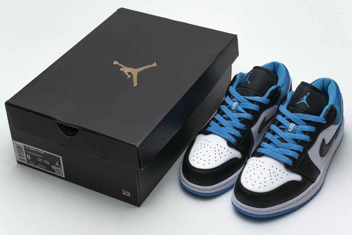 CK3022-004 Air Jordan 1 Low SE Laser Blue