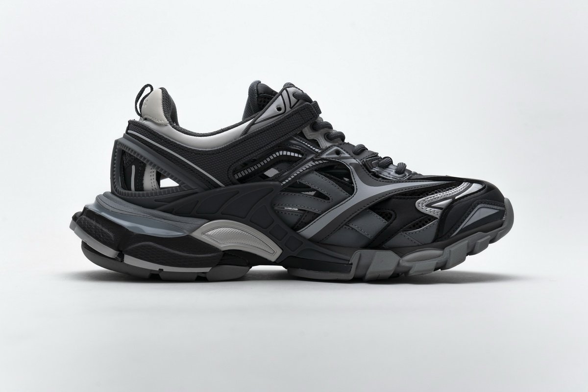 570391 W2GN3 1285 Blenciaga Track 2 Sneaker Medium Grey