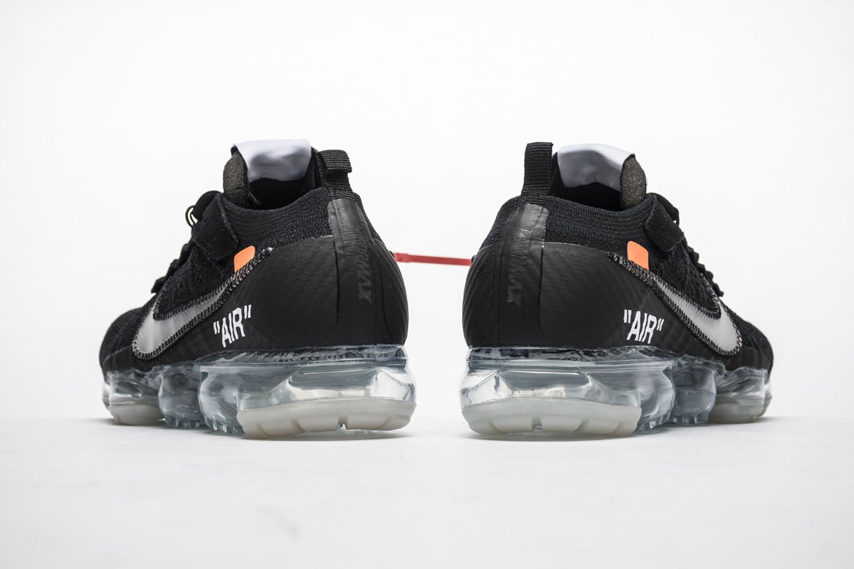 2018 1.0 AA3831-002 Off White x Nike Air VaporMax 2018 ‘Black White’