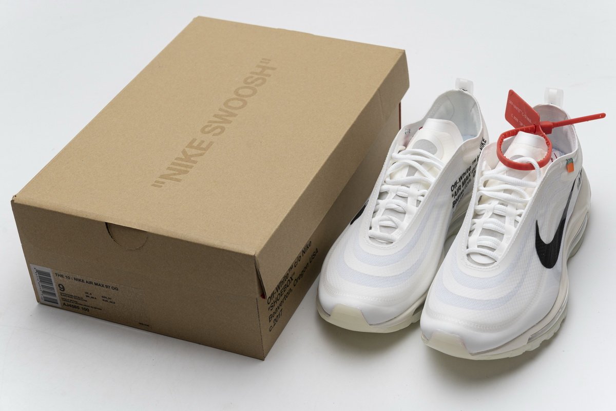 AJ4585-100 Off-White x Nike Air Max 97 All White