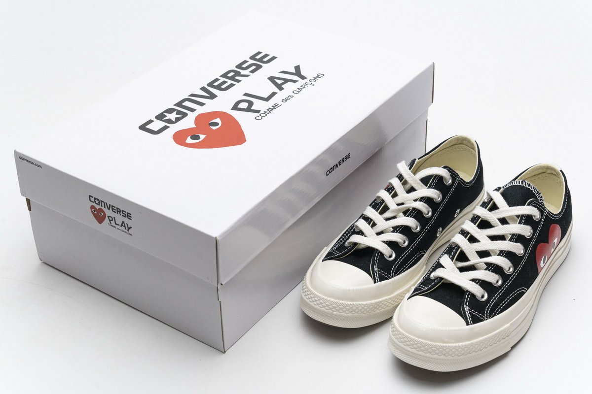 150206C CDG Play x Converse Chuck Taylor All Star 70 OX