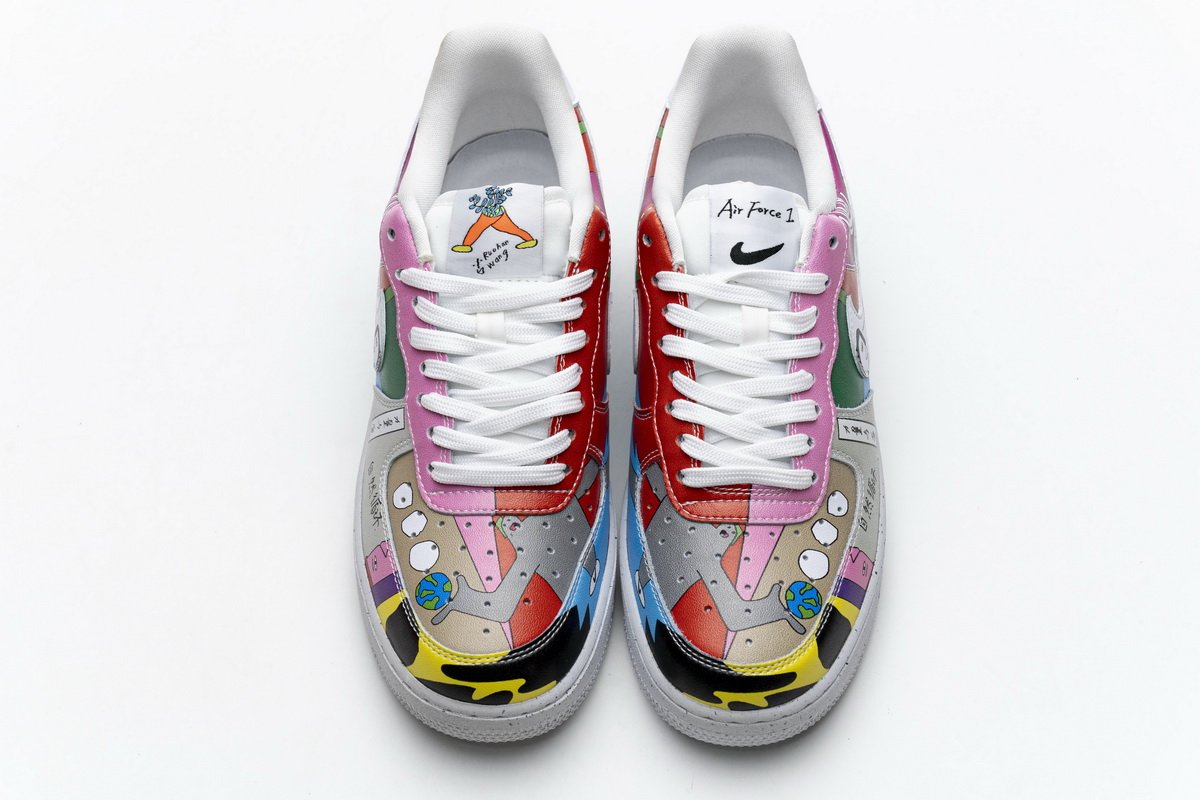 CZ3990-900 Ruohan Wang x Nike Air Force 1 Low（2020）