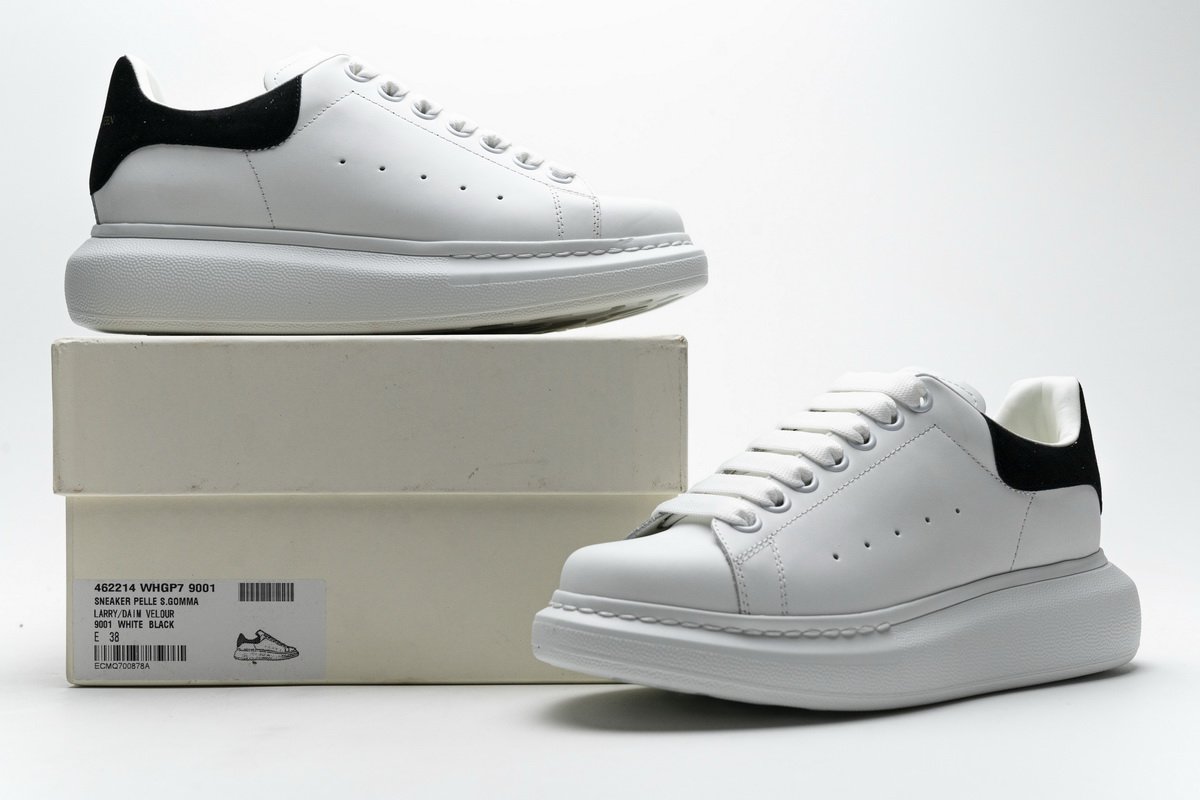 462214 WHGP7 9001 Alexander McQueen Sneaker White Black23