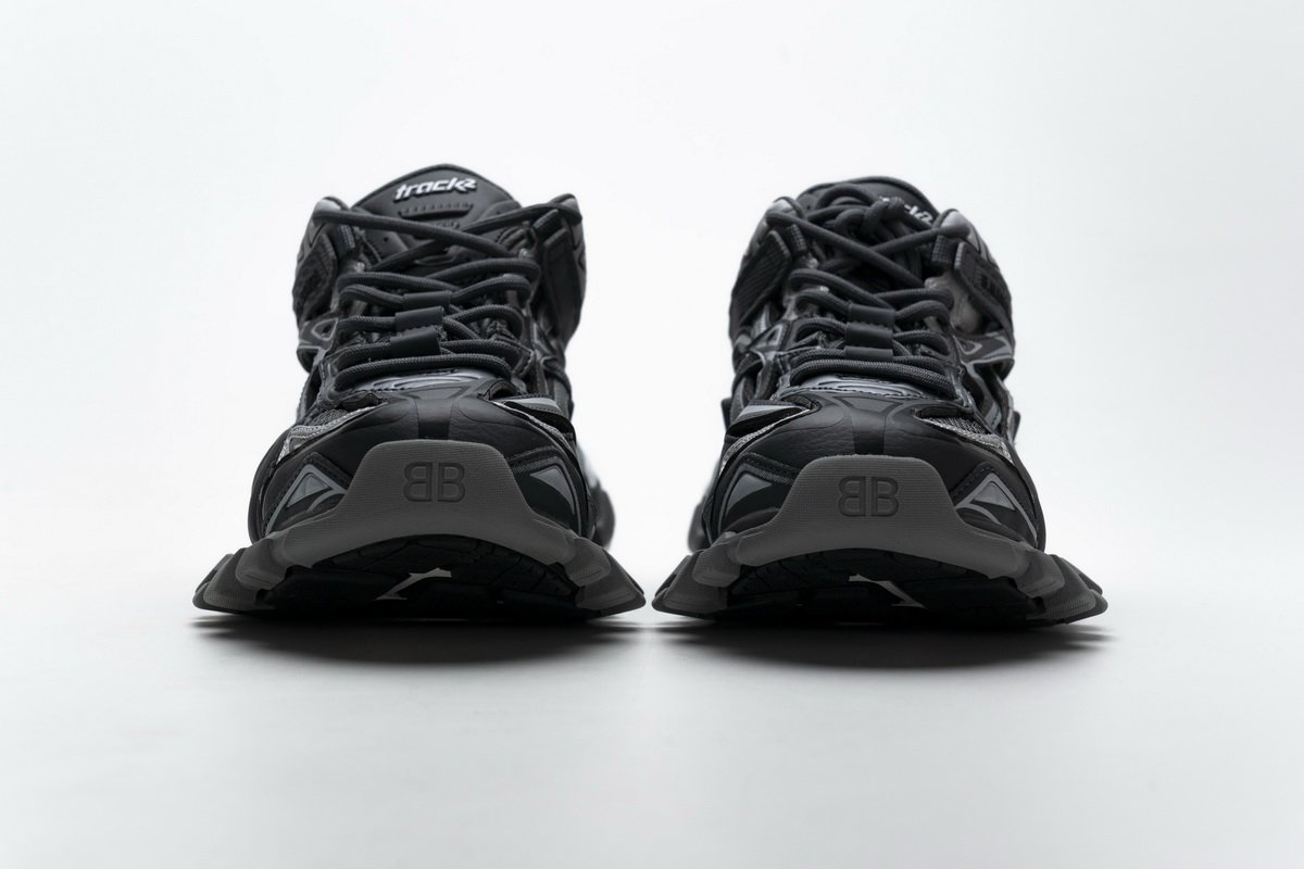 570391 W2GN3 1285 Blenciaga Track 2 Sneaker Medium Grey
