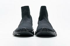 Ba*len*cia*ga speed clear sole sneaker black