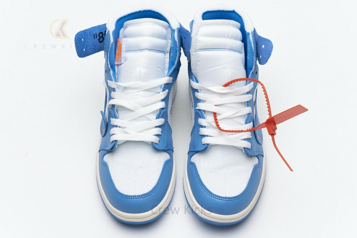Jordan 1 Retro High Off-White University Blue Update Lace