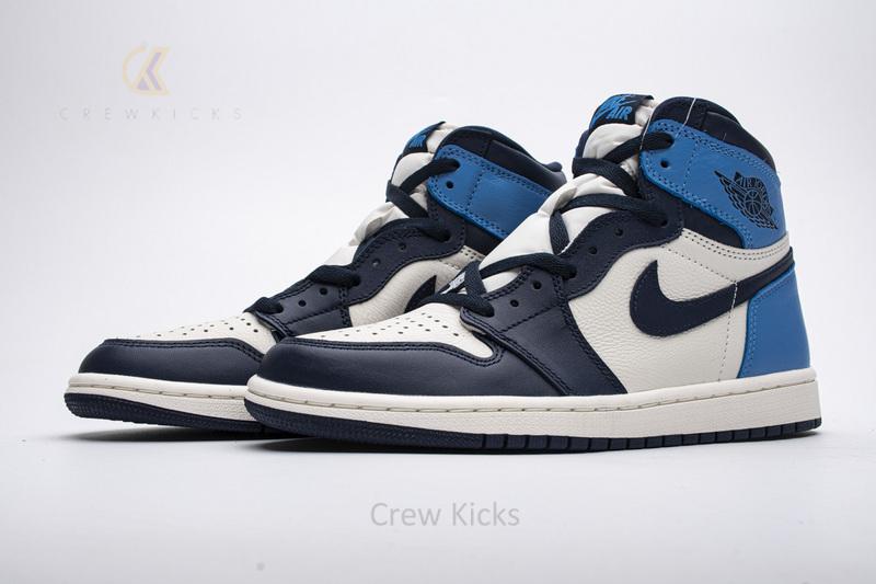 555088-140 Air Jordan 1 Retro High OG “Obsidian University Blue”