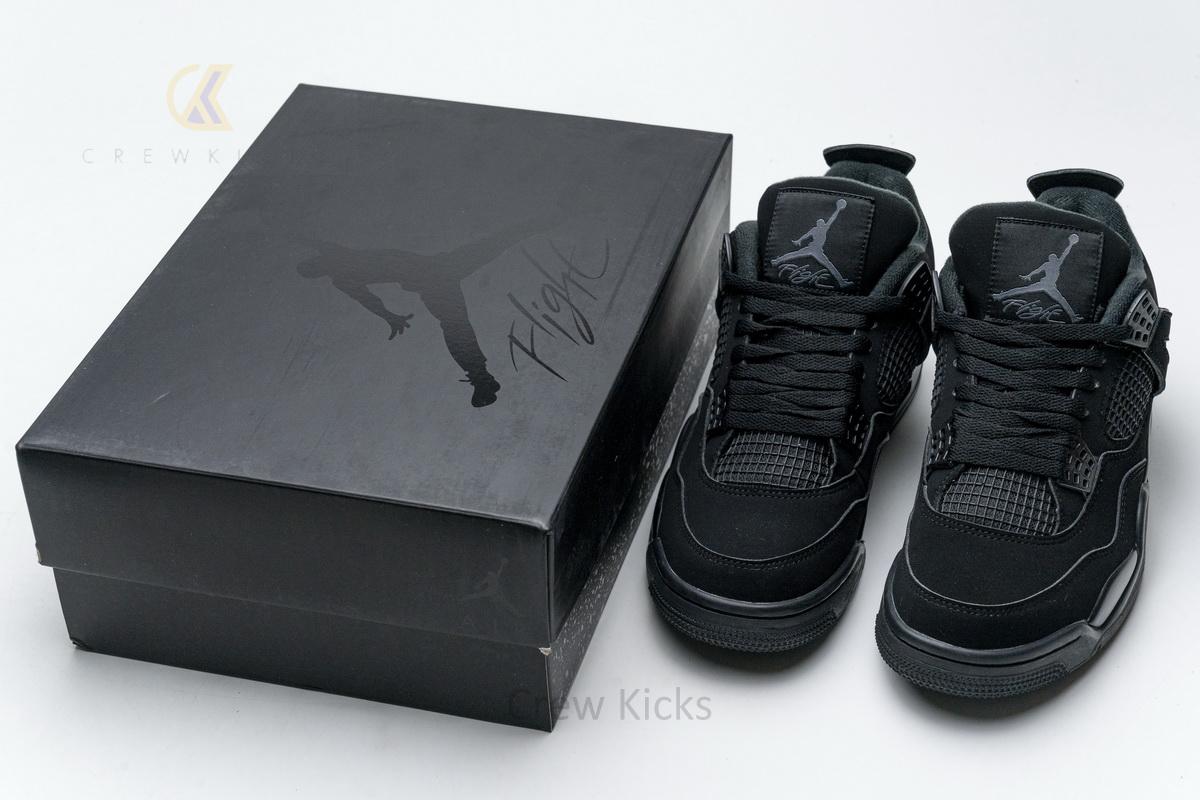 CU1110-010 Air Jordan 4 Retro “Black Cat”