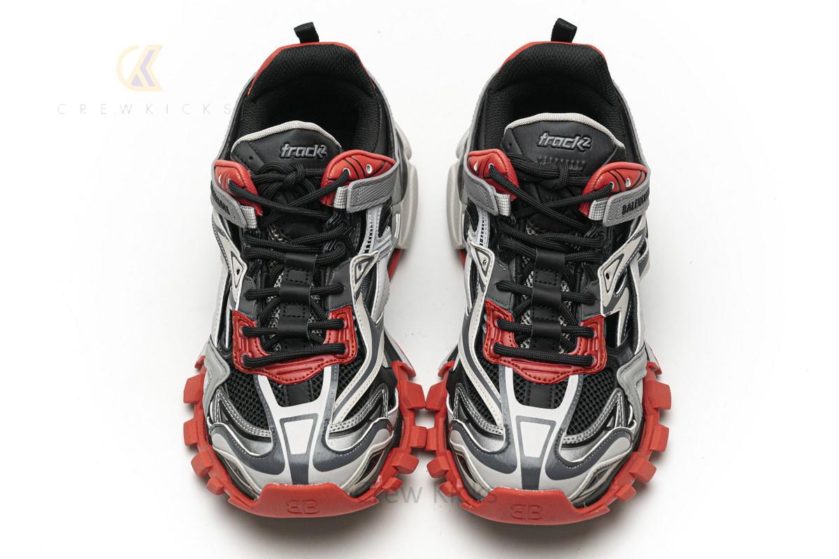 GT Batch Balanciaga Track Black Grey Red