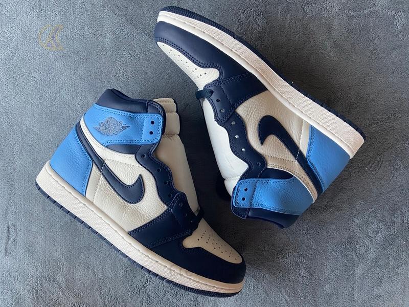 555088-140 Air Jordan 1 Retro High OG “Obsidian University Blue”