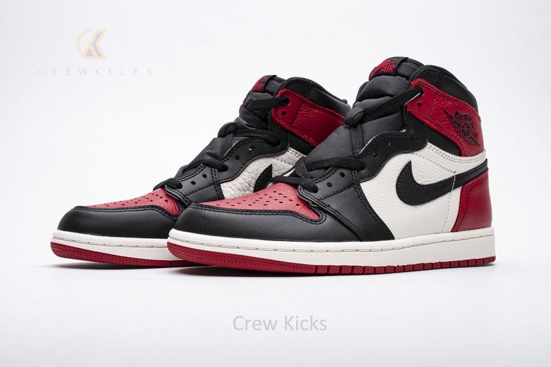 555088-610 Air Jordan 1 High OG“Bred Toe”