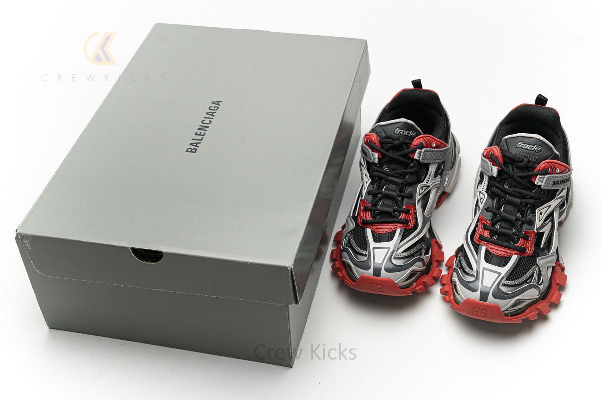GT Batch Balanciaga Track Black Grey Red