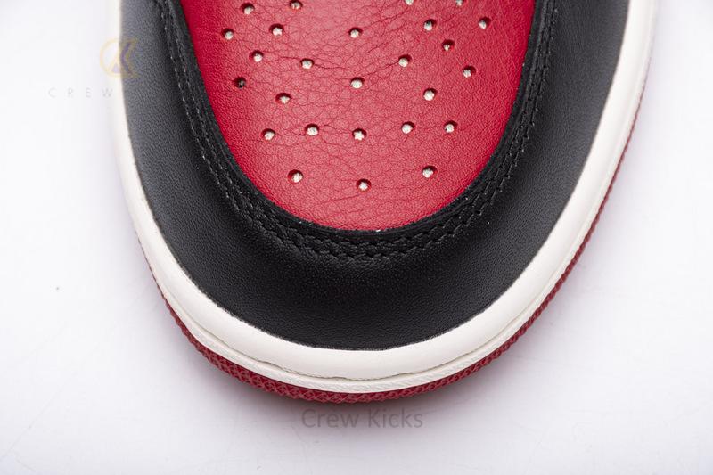 555088-610 Air Jordan 1 High OG“Bred Toe”