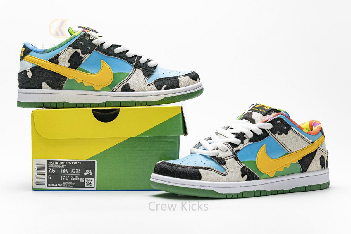 CU3244-100 Ben & Jerry’s x Nike SB Dunk Low Chunky Dunky