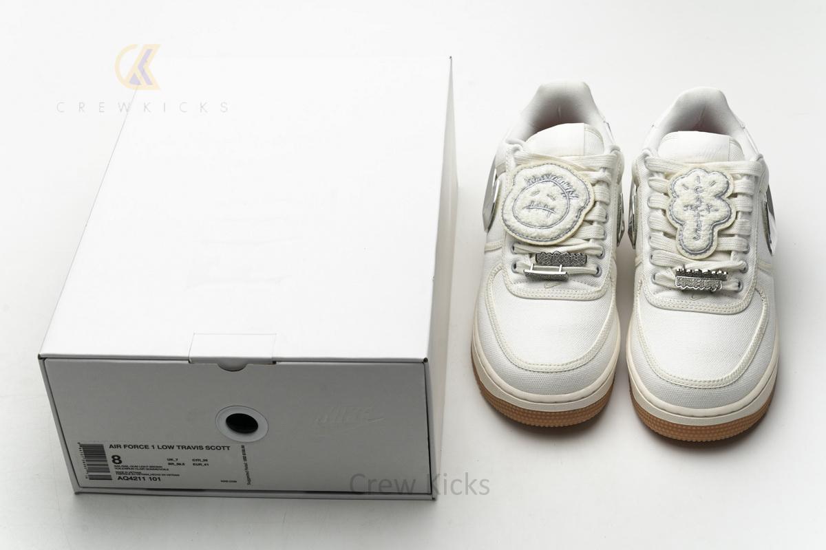 AQ4211-101 Travis Scott x Nike Air Force 1“Sail”