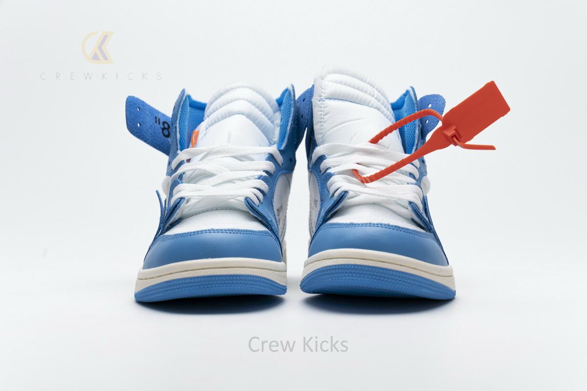 Jordan 1 Retro High Off-White University Blue Update Lace