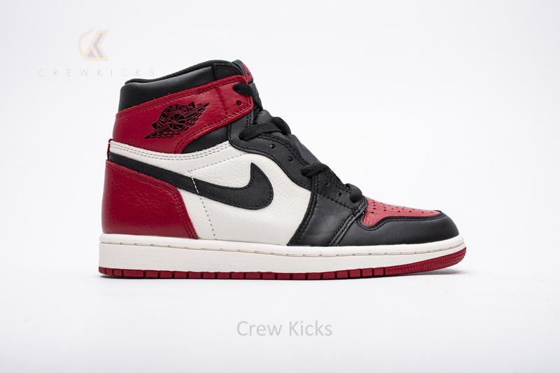 555088-610 Air Jordan 1 High OG“Bred Toe”