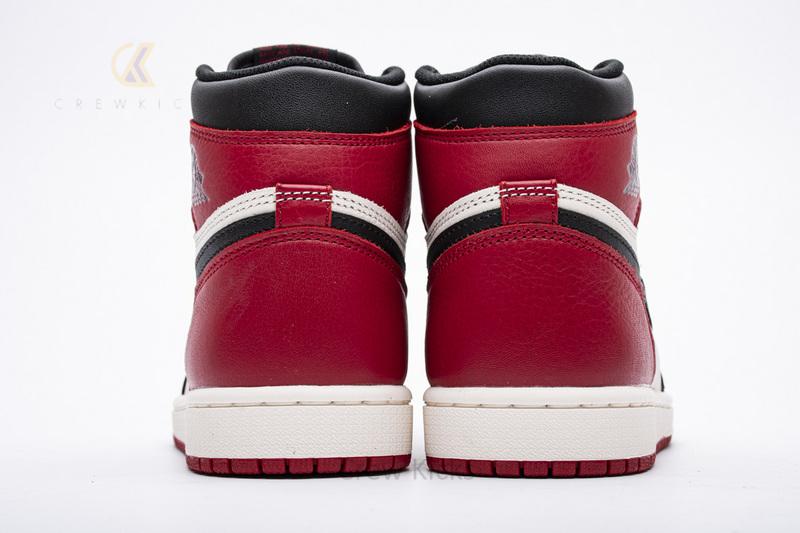 555088-610 Air Jordan 1 High OG“Bred Toe”