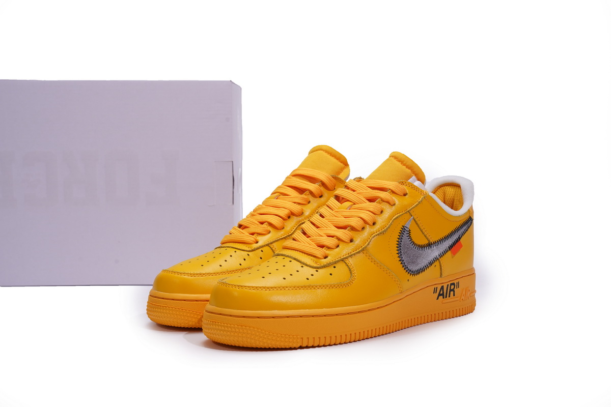 Off-White x Nike Air Force 1 Low University Gold