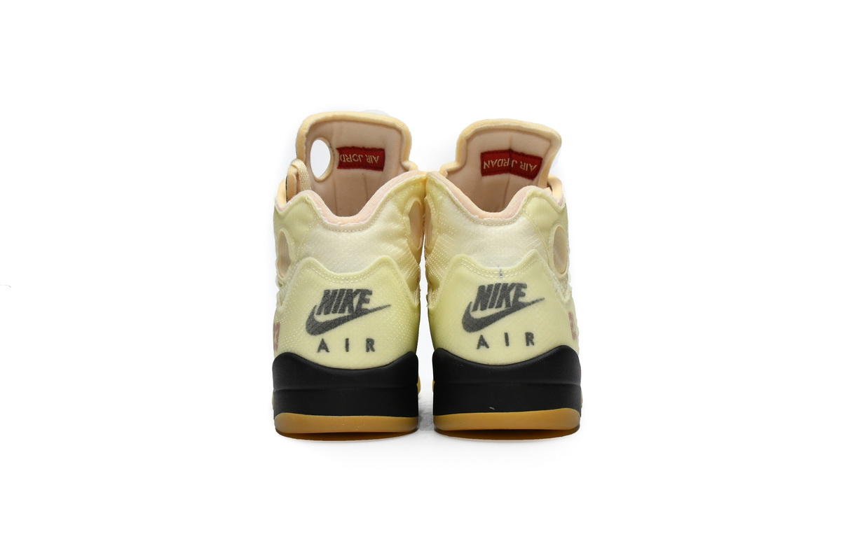 OFF-WHITE X AIR JORDAN 5 RETRO SP ‘SAIL’